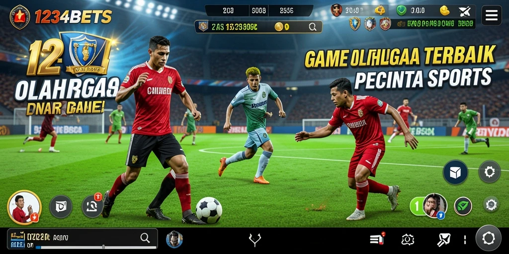 Screenshot 1234BETS menampilkan pengalaman taruhan olahraga yang mendebarkan.