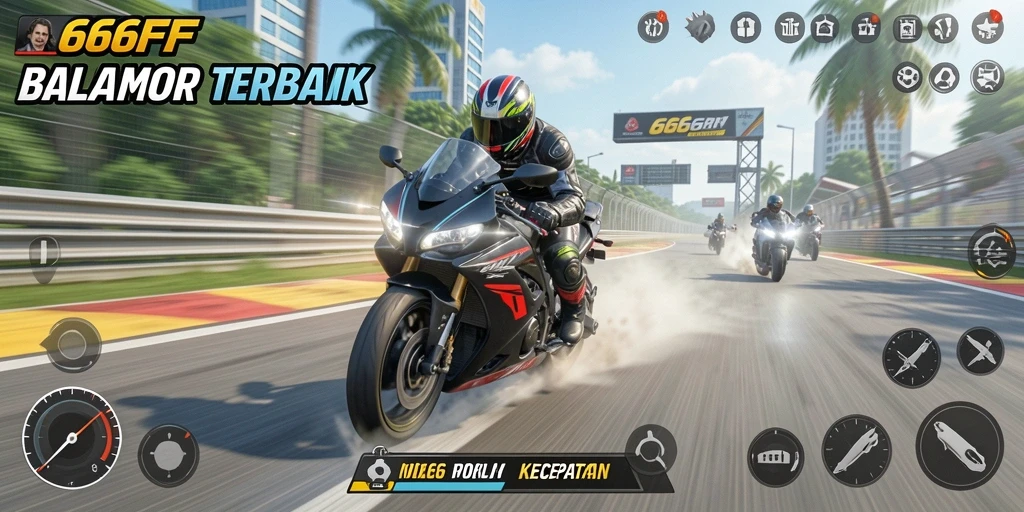 Tampilan gameplay 666FF yang menegangkan dan mendebarkan.