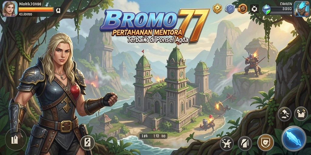 Gameplay menara pertahanan yang mendebarkan dan menantang.